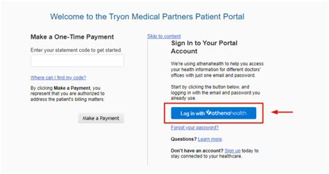 tryon medical patient portal.